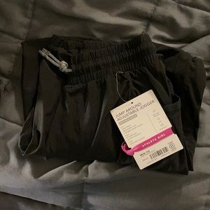 NWT Athleta Girls Jump Around Adjustable Jogger